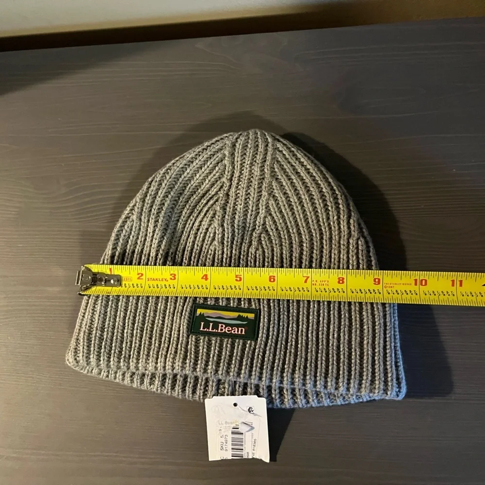 L.L. Bean Wide Cuff Beanie NEW